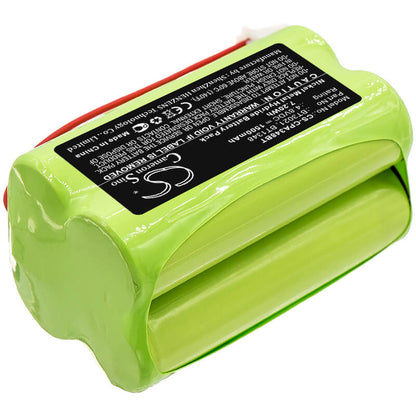 4.8V, 1500mAh, Ni-MH Battery fits Commpact, Secuself Control Panel, 7.2Wh