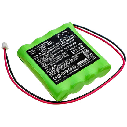 4.8V, 700mAh, Ni-MH Battery fits Yale, Ef Panel Alarm Control Panel, 3.36Wh