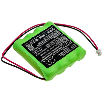 4.8V, 700mAh, Ni-MH Battery fits Yale, Ef Panel Alarm Control Panel, 3.36Wh
