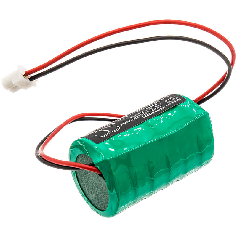 7.2V, 230mAh, Ni-MH Battery fits Visonic, Powermax Bell Box, Powermax Mcs-700, 1.656Wh