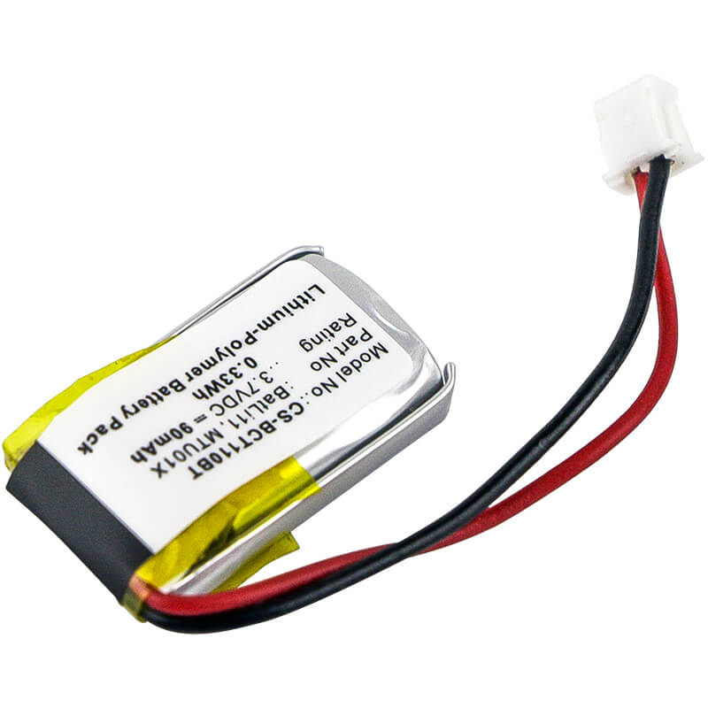 3.7V, 90mAh, Li-Polymer Battery fits Intercom, D5130gb, D5131gb, 0.333Wh