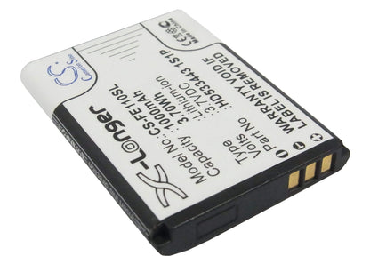 3.7V, 1000mAh, Li-ion Battery fits Fiio, E11, 3.7Wh