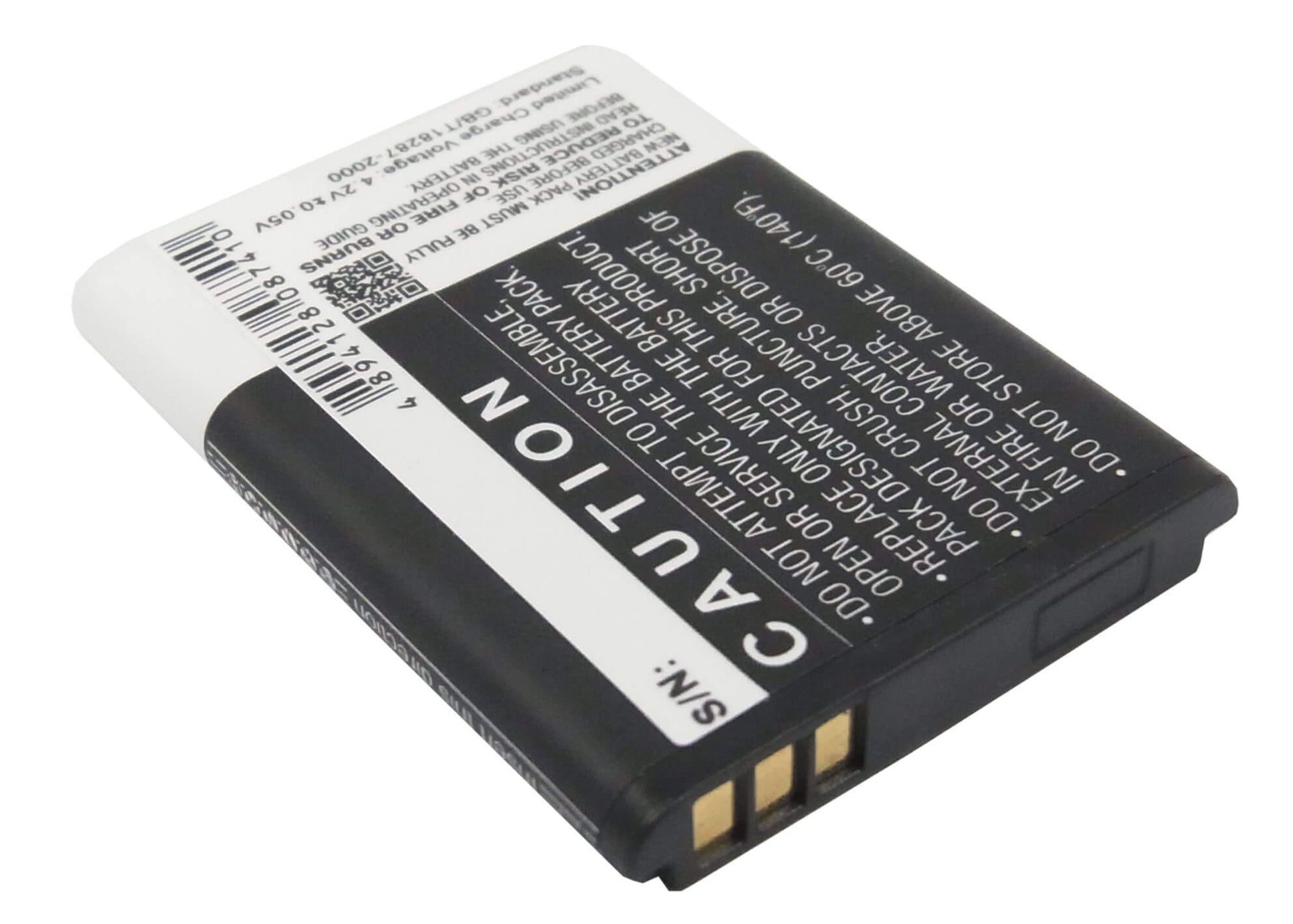 3.7V, 1000mAh, Li-ion Battery fits Fiio, E11, 3.7Wh