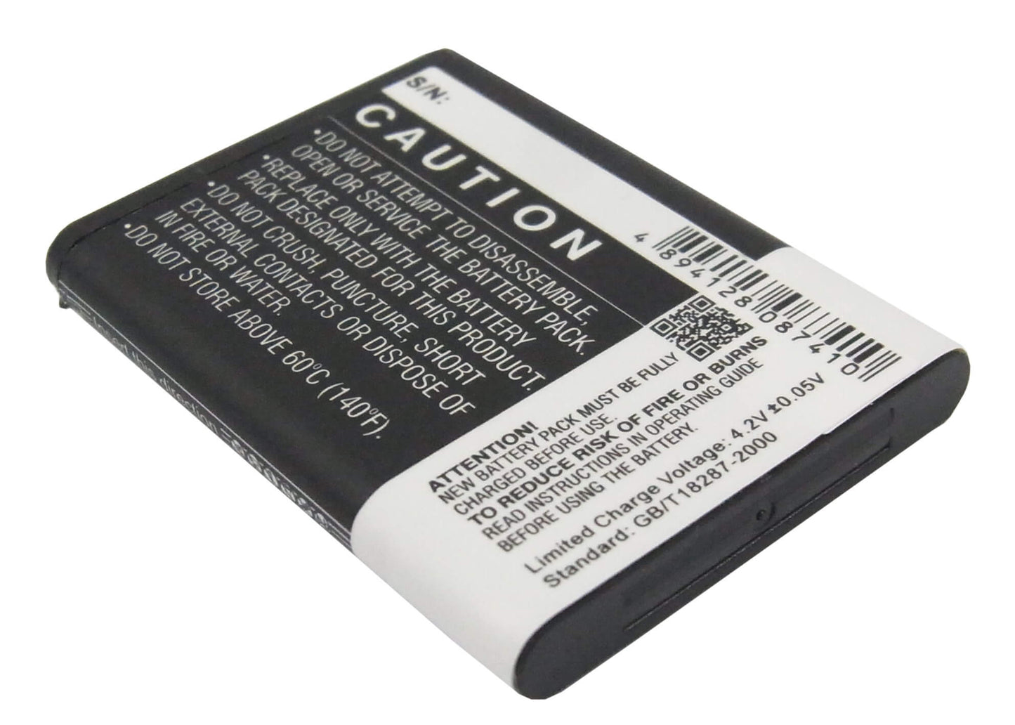 3.7V, 1000mAh, Li-ion Battery fits Fiio, E11, 3.7Wh