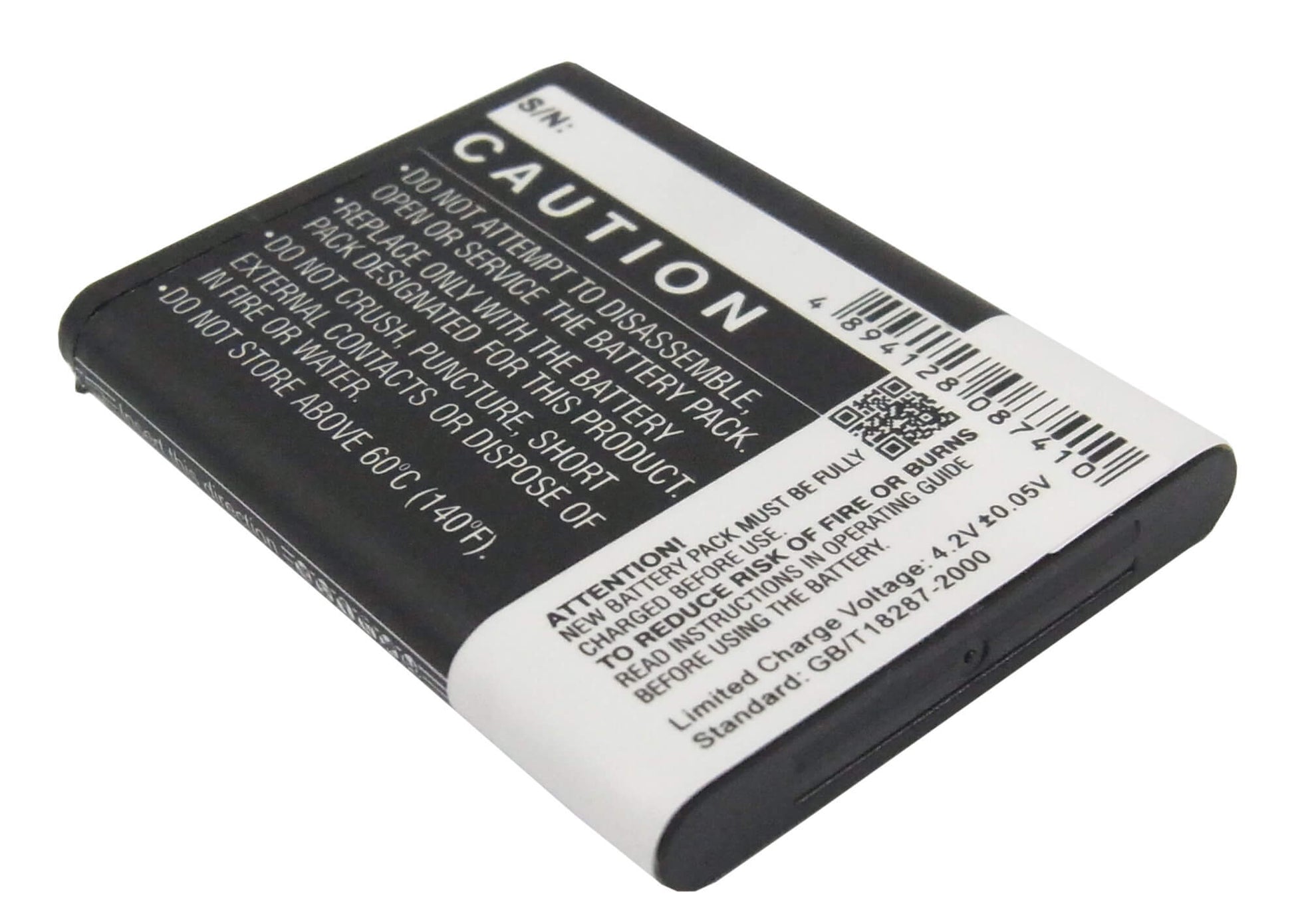 3.7V, 1000mAh, Li-ion Battery fits Fiio, E11, 3.7Wh