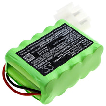 12.0V, 2000mAh, Ni-MH Battery fits Record, Sta15, 24Wh