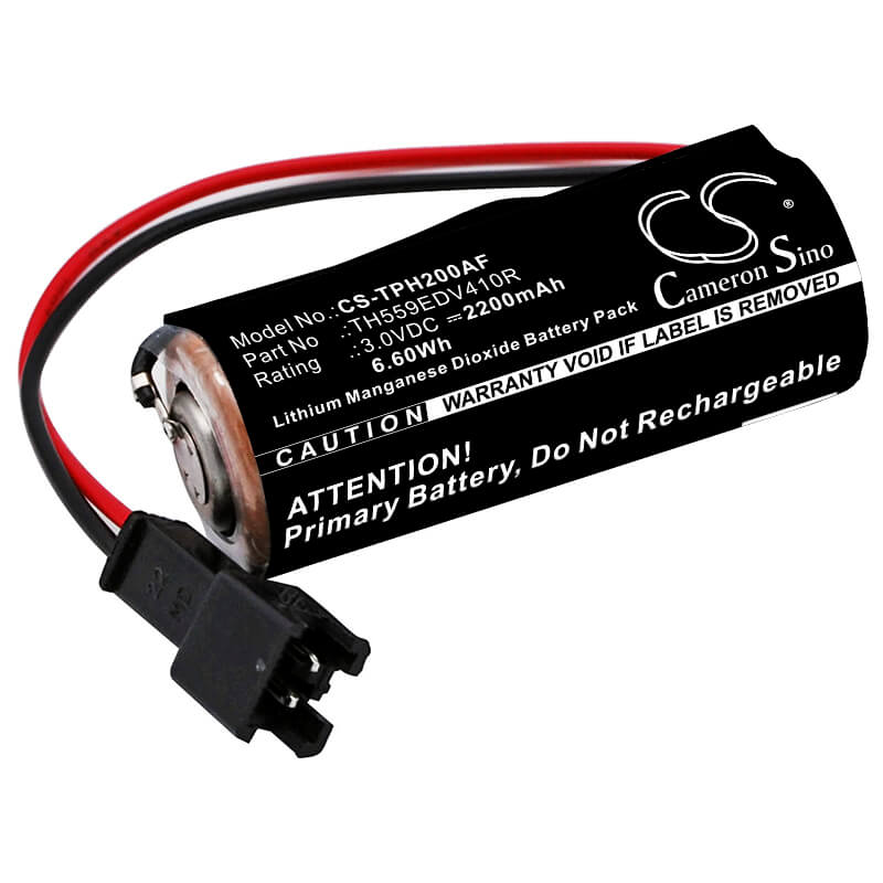 3.0V, 2200mAh, Li-MnO2 Battery fits Toto, Eco Efv, Tel3gccn-10, 6.6Wh