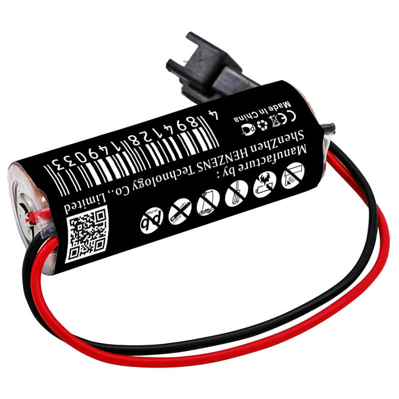 3.0V, 2200mAh, Li-MnO2 Battery fits Toto, Eco Efv, Tel3gccn-10, 6.6Wh