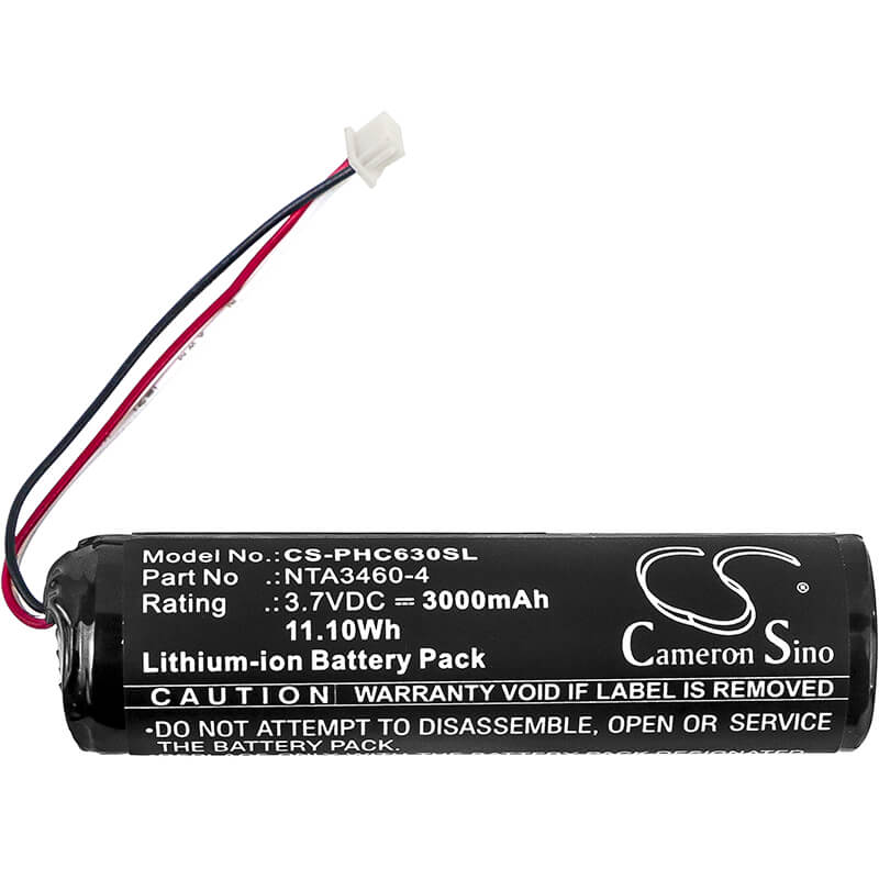 3.7V, 3000mAh, Li-ion Battery fits Philips, Avent Scd620, Avent Scd620/26, 11.1Wh