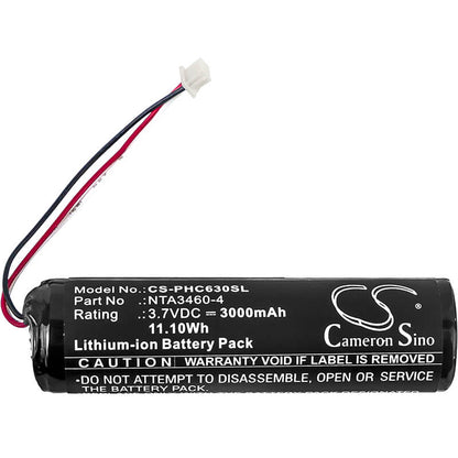 3.7V, 3000mAh, Li-ion Battery fits Philips, Avent Scd620, Avent Scd620/26, 11.1Wh