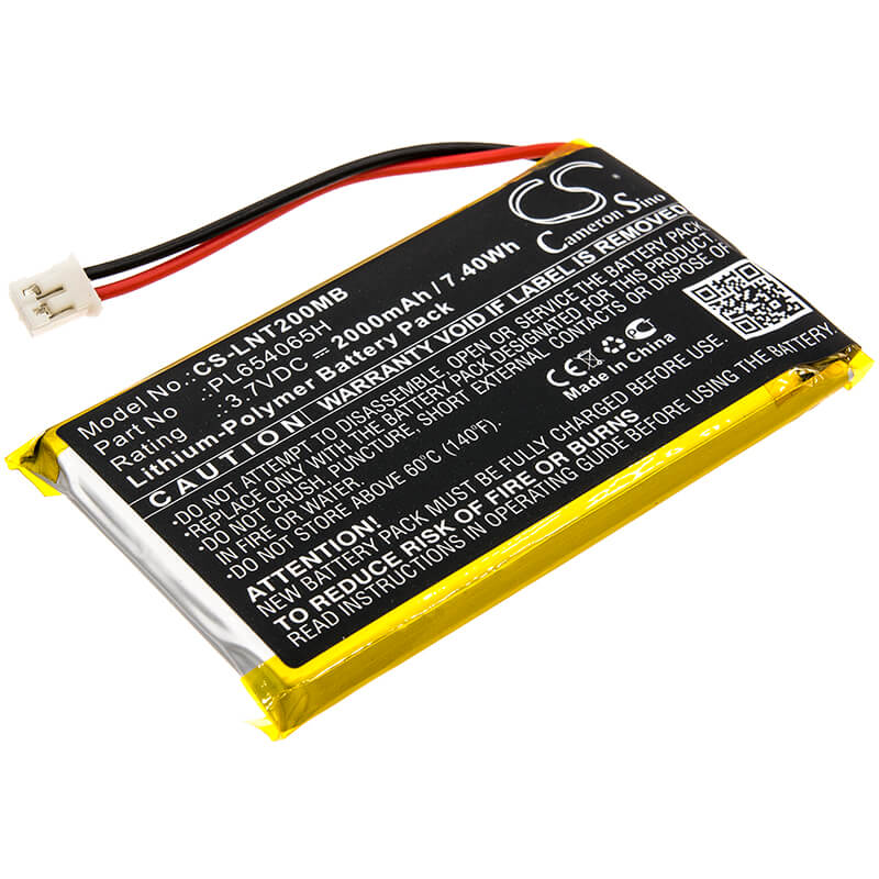 3.7V, 2000mAh, Li-Polymer Battery fits Luvion, Prestige Touch 2, 7.4Wh