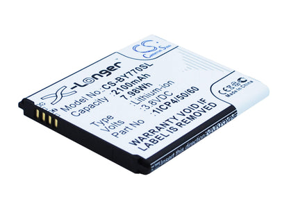 3.8V, 2100mAh, Li-ion Battery fits Beurer, 952.62, 952-62, 7.98Wh