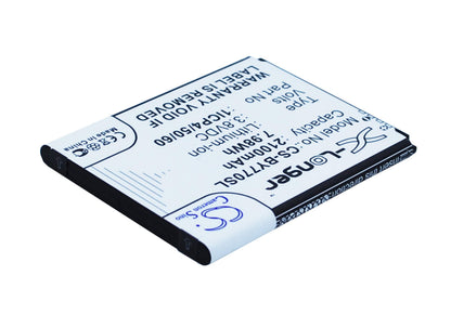 3.8V, 2100mAh, Li-ion Battery fits Beurer, 952.62, 952-62, 7.98Wh