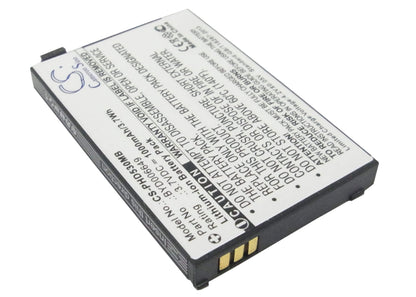 3.7V, 1000mAh, Li-ion Battery fits Bt, Bm1000, Video Baby Monitor 1000, 3.7Wh