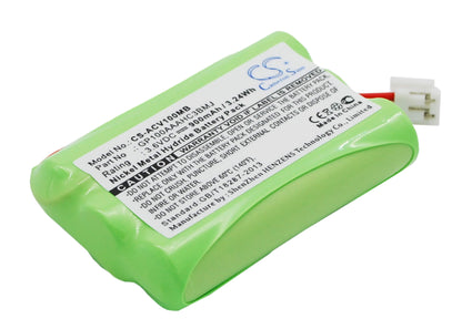 3.6V, 900mAh, Ni-MH Battery fits Audioline, Baby Care V100, G10221gc001474, 3.24Wh