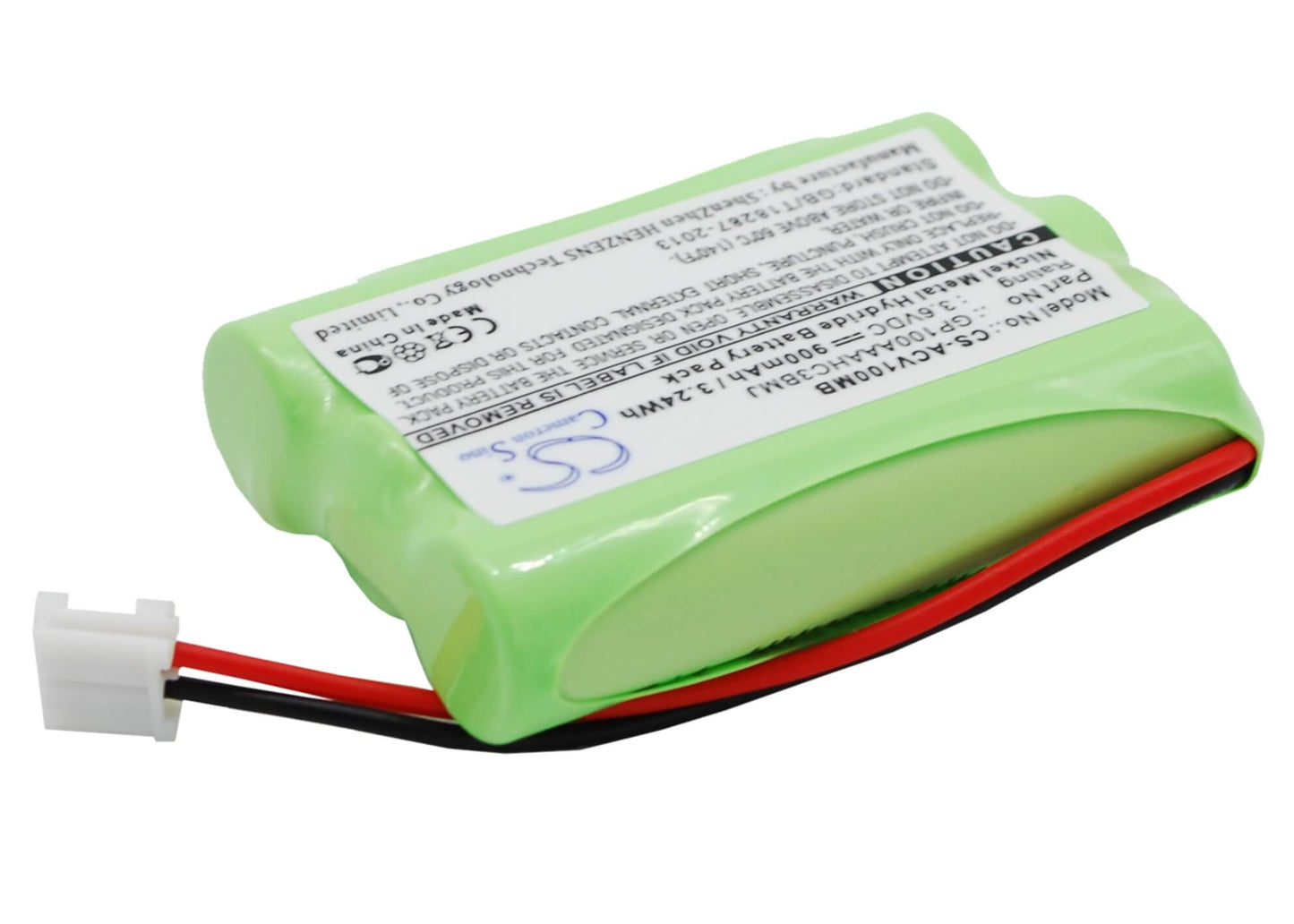 3.6V, 900mAh, Ni-MH Battery fits Audioline, Baby Care V100, G10221gc001474, 3.24Wh