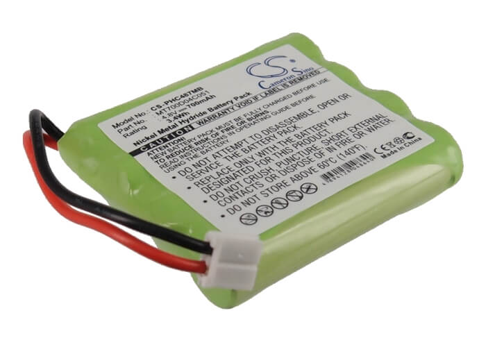 4.8V, 700mAh, Ni-MH Battery fits Avent, Sdc361, 3.36Wh