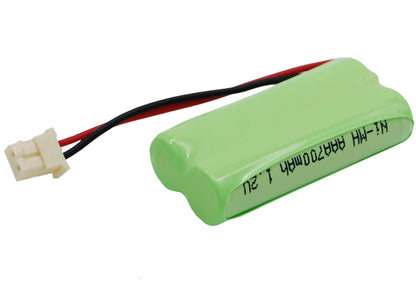 2.4V, 700mAh, Ni-MH Battery fits Motorola, Mbp20, 1.68Wh