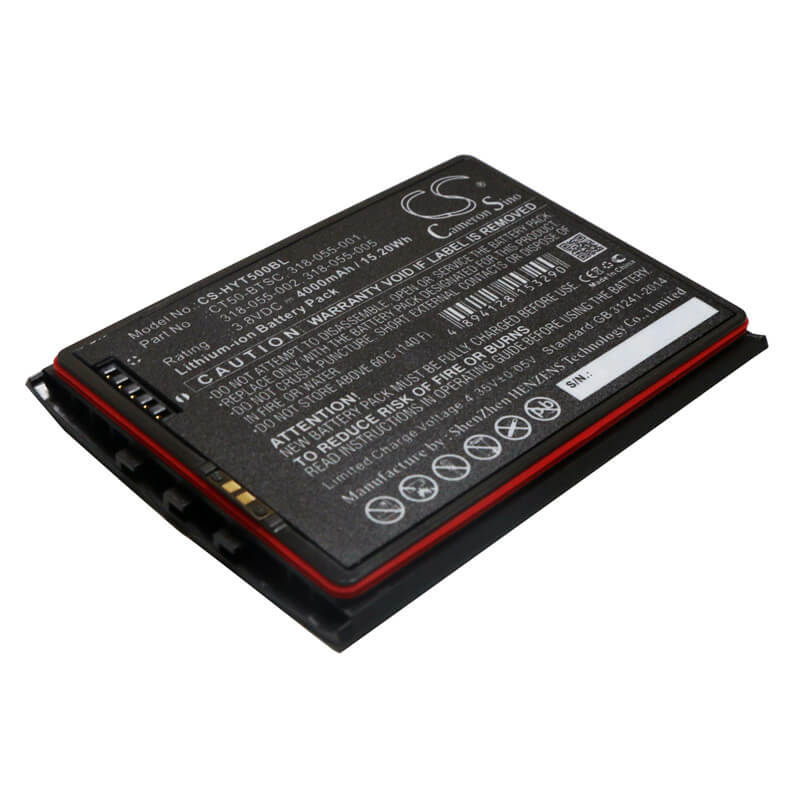 3.8V, 4000mAh, Li-ion Battery fits Honeywell, Ct40, Ct40xp, 15.2Wh