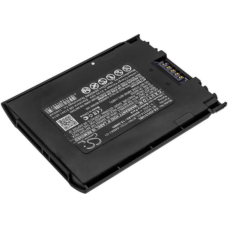 3.7V, 4200mAh, Li-ion Battery fits Zebra, Tc51, Tc510, 15.54Wh