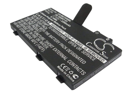 3.7V, 2200mAh, Li-Polymer Battery fits Symbol, Mc36, 8.14Wh