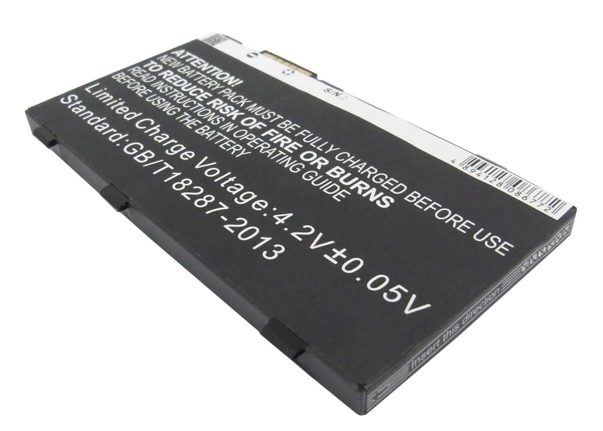 3.7V, 2200mAh, Li-Polymer Battery fits Symbol, Mc36, 8.14Wh