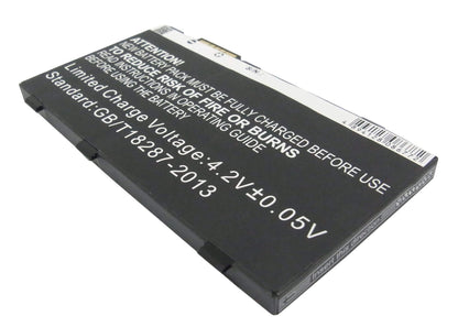 3.7V, 2200mAh, Li-Polymer Battery fits Symbol, Mc36, 8.14Wh