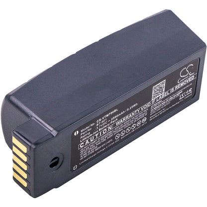 3.7V, 2500mAh, Li-ion Battery fits Vocollect, A700, A710, 9.25Wh