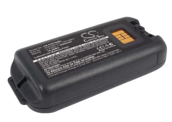 3.7V, 4400mAh, Li-ion Battery fits Intermec, Ck70, Ck71, 16.28Wh