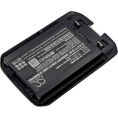 Black, 3.7V, 2600mAh, Li-ion Battery fits Motorola, Mc40, Mc40c, 9.62Wh