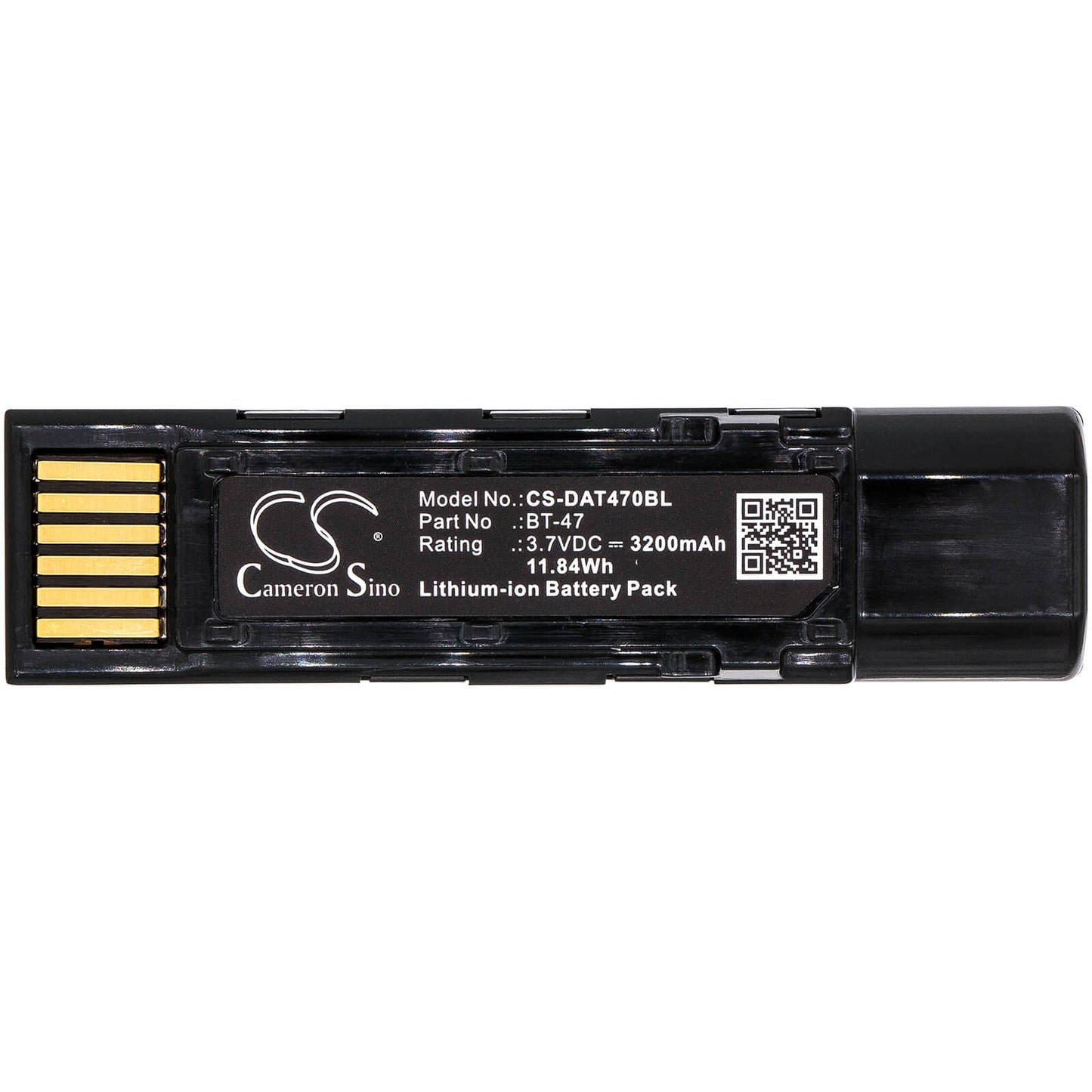 3.7V, 3200mAh, Li-ion Battery fits Datalogic, Gbt4500, Gm4500, 11.84Wh