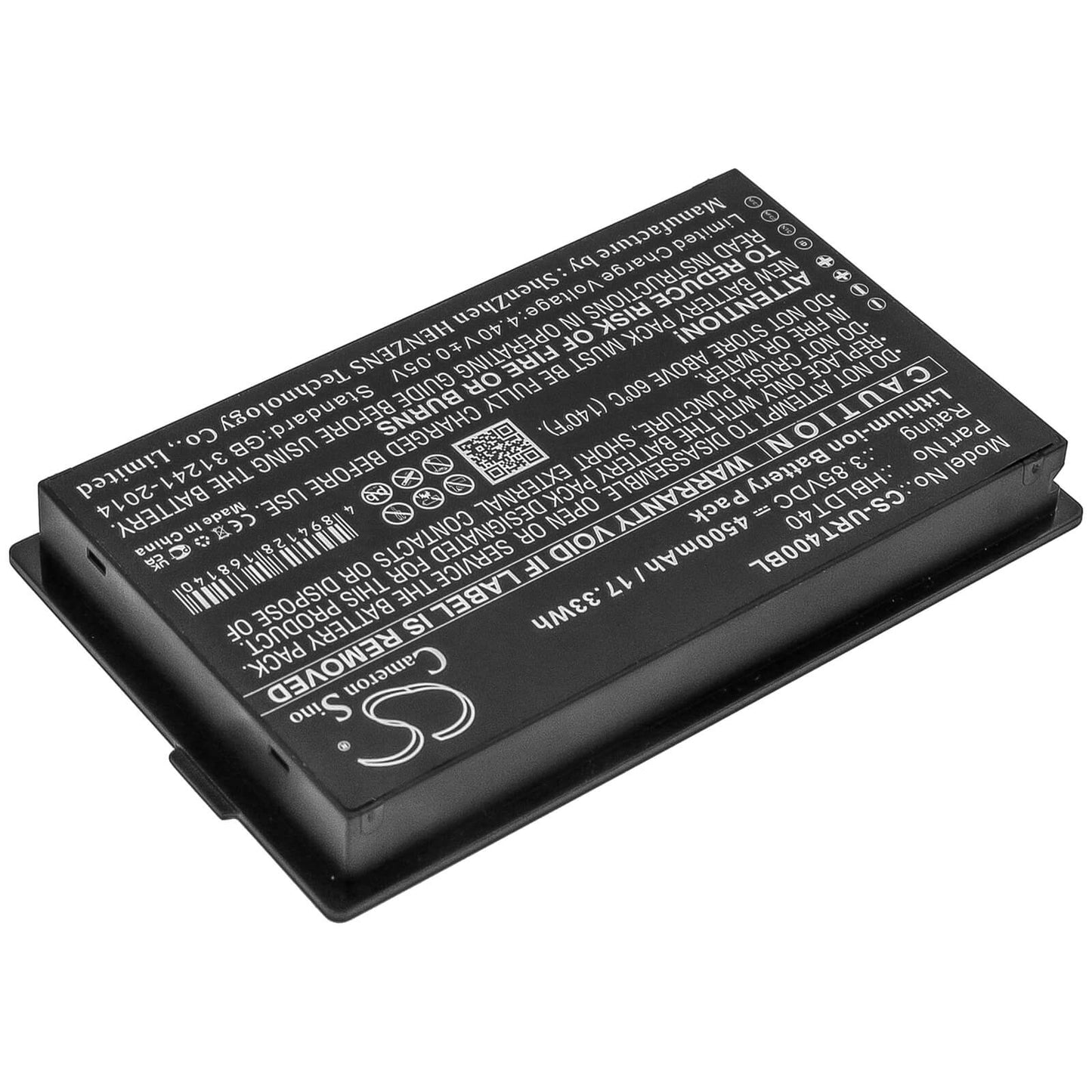 3.85V, 4500mAh, Li-ion Battery fits Urovo, Dt40, 17.325Wh