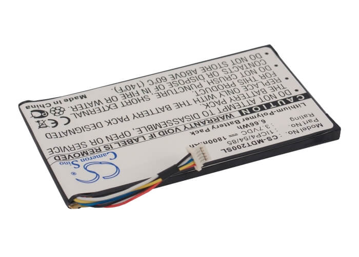 3.7V, 1800mAh, Li-Polymer Battery fits Ieimobile, Modat-200, 6.66Wh