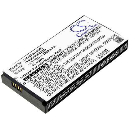 3.7V, 3000mAh, Li-Polymer Battery fits Wasp, Dr3 2d, Dr4 2d, 11.1Wh