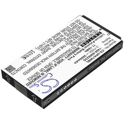 3.7V, 3000mAh, Li-Polymer Battery fits Wasp, Dr3 2d, Dr4 2d, 11.1Wh