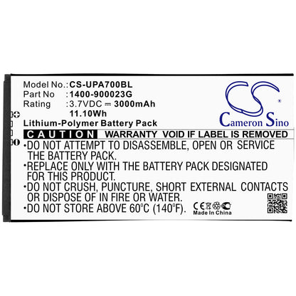 3.7V, 3000mAh, Li-Polymer Battery fits Wasp, Dr3 2d, Dr4 2d, 11.1Wh
