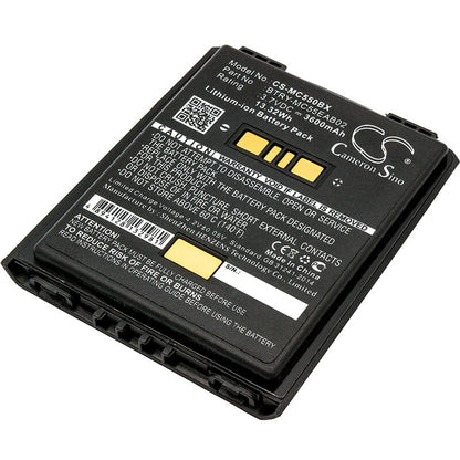 3.7V, 3600mAh, Li-ion Battery fits Symbol, Mc55, Mc5574, 13.32Wh