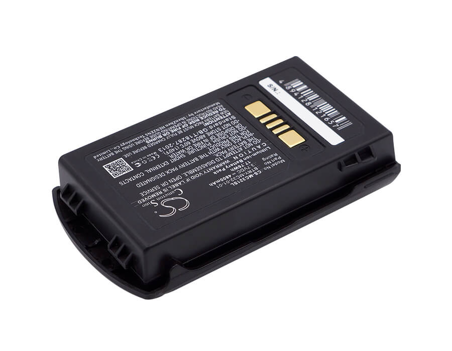 3.7V, 4800mAh, Li-ion Battery fits Motorola, Mc3200, Mc32n0, 17.76Wh