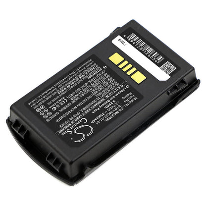 3.7V, 2500mAh, Li-ion Battery fits Zebra, Mc3200, Mc32n0, 9.25Wh
