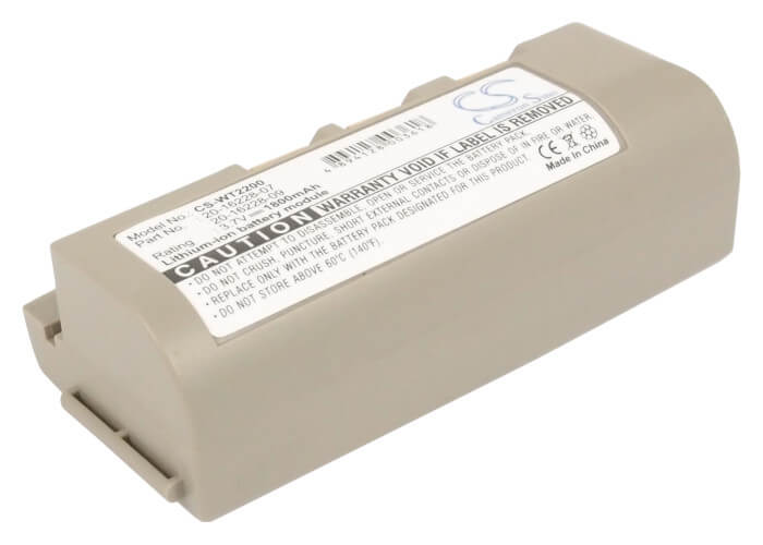 3.6V, 1800mAh, Li-ion Battery fits Symbol, Sy10l1-a, Sy10l1-d, 6.48Wh