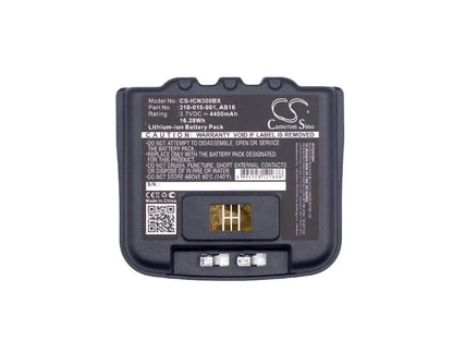 3.7V, 4400mAh, Li-ion Battery fits Intermec, Cn3, Cn3e, 16.28Wh