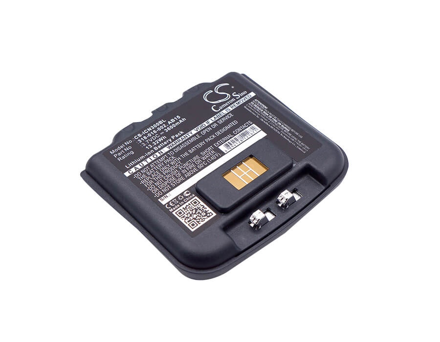 3.7V, 3600mAh, Li-ion Battery fits Intermec, Cn3, Cn3e, 13.32Wh