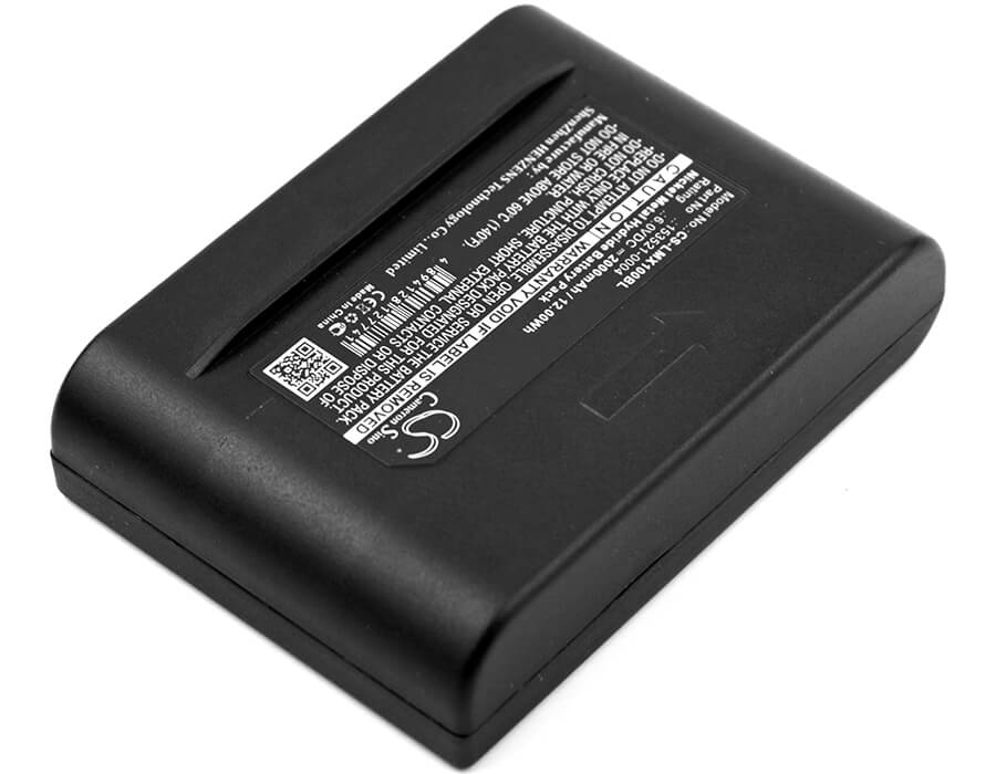 6.0V, 2000mAh, Ni-MH Battery fits Lxe, Mx1, 12Wh