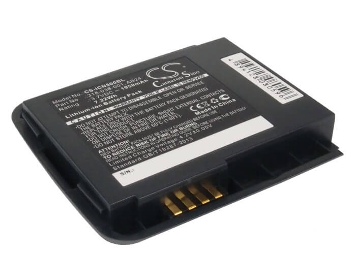 3.7V, 1950mAh, Li-ion Battery fits Intermec, Cn50, Cn51, 7.215Wh