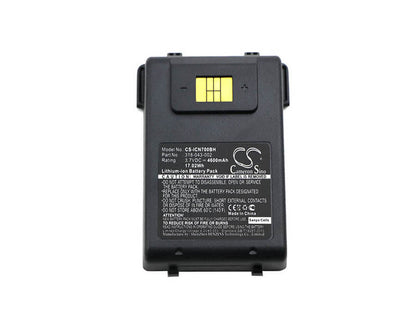 Barcode Scanner 3.7V, 4600mAh, Sanyo Li-ion Battery fits Intermec, Cn70, Cn70e, 17.02Wh