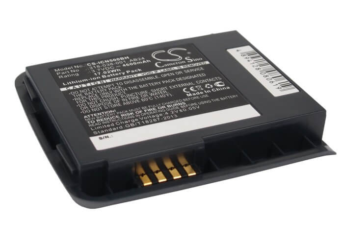 3.7V, 4600mAh, Li-ion Battery fits Intermec, Cn50, Cn51, 17.02Wh