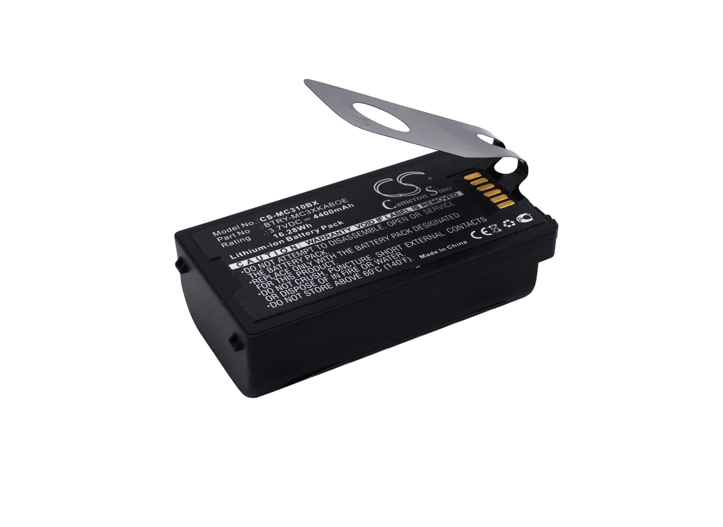 3.7V, 4400mAh, Li-ion Battery fits Symbol, Mc3100, Mc3190, 16.28Wh