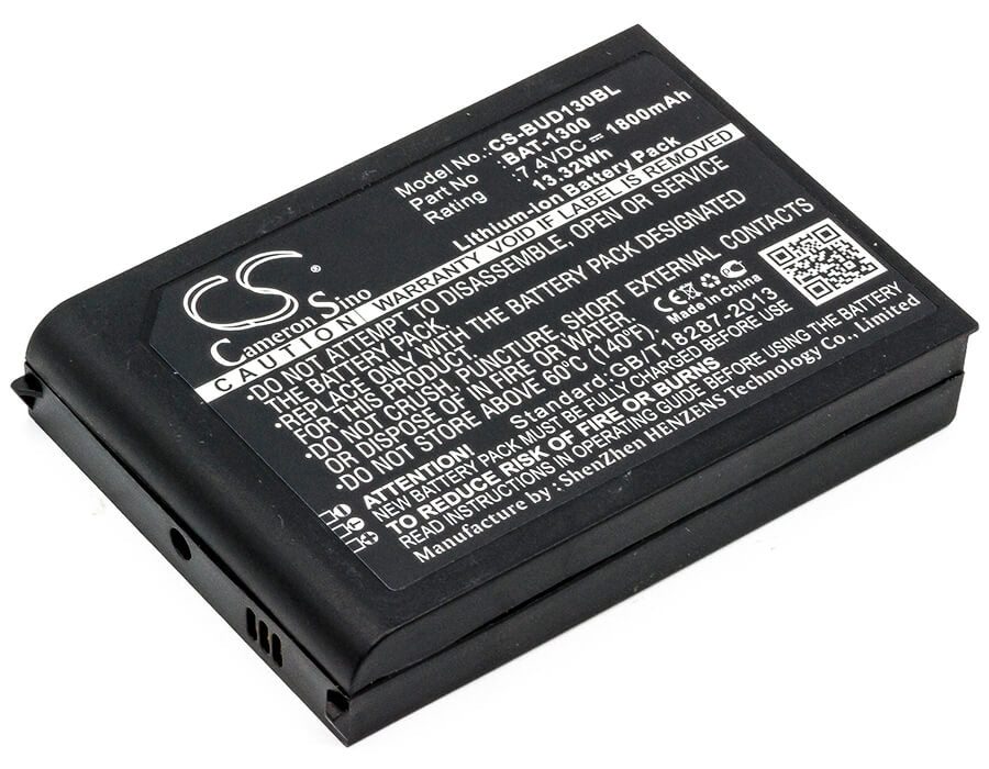 7.4V, 1800mAh, Li-ion Battery fits Bluebird, Pidion Bip-1300, 13.32Wh