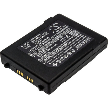 3.7V, 3600mAh, Li-ion Battery fits Handheld, Nautiz X4, 13.32Wh