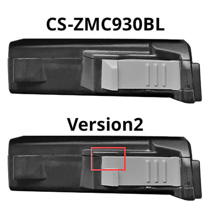 3.6V, 6600mAh, Li-ion Battery fits Zebra, Mc93, Mc9300, 23.76Wh